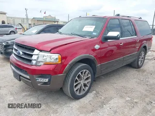 2016 Ford Expedition Max XLT z VIN 1FMJK1HT9GEF29071, wystawiony jako IAAI lot #42132967 z przebiegiem 122 299 mil mil oraz . Historia ofert i sprzedaży dostępna na DreamBid. Obrazek 17.