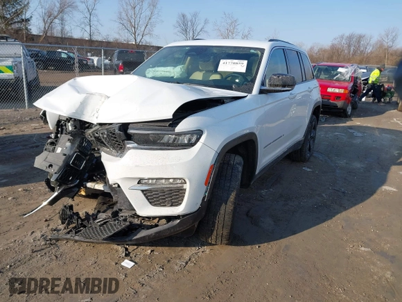 2022 Jeep Grand Cherokee Limited z VIN 1C4RJHBG1N8619387, wystawiony jako IAAI lot #41770859 z przebiegiem 49 814 mil mil oraz . Historia ofert i sprzedaży dostępna na DreamBid. Obrazek 2.