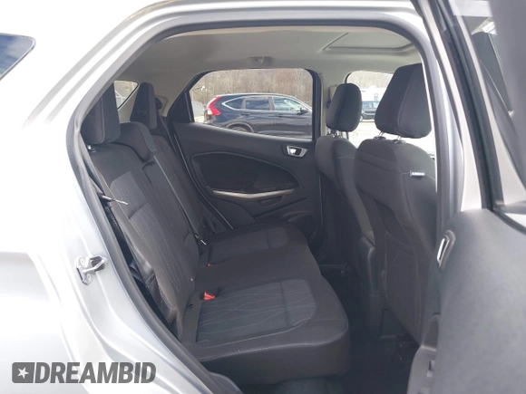 2018 Ford EcoSport SE with VIN MAJ6P1UL3JC249592, listed as a IAAI auction lot 41975652 with 34,360 mi miles. Bid and sale history available at carsss.com. Image 8.