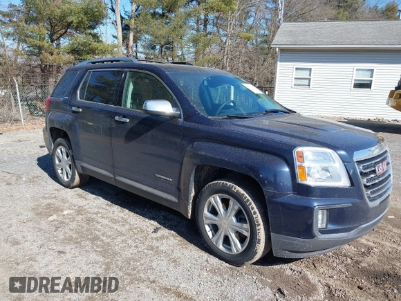 2017 GMC Terrain SLT z VIN 2GKFLUE38H6270483, wystawiony jako IAAI lot #41752383 z przebiegiem 208 642 mil mil oraz . Historia ofert i sprzedaży dostępna na DreamBid. Obrazek 1.