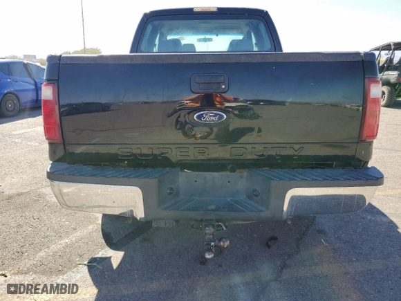 2008 Ford Super Duty F-250 SRW XL with VIN 1FTSW21598EC86197, listed as a Copart auction lot 73583674 with 160,562 mi miles and Salvage Title. Bid and sale history available at carsss.com. Image 6.