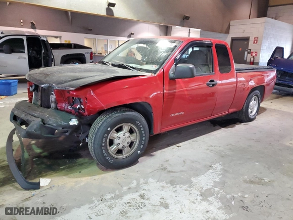 2005 Chevrolet Colorado Z85 with VIN 1GCCS198858200185, listed as a Copart auction lot 77968683 with 158,018 mi miles and Salvage Title. Bid and sale history available at carsss.com. Image 1.