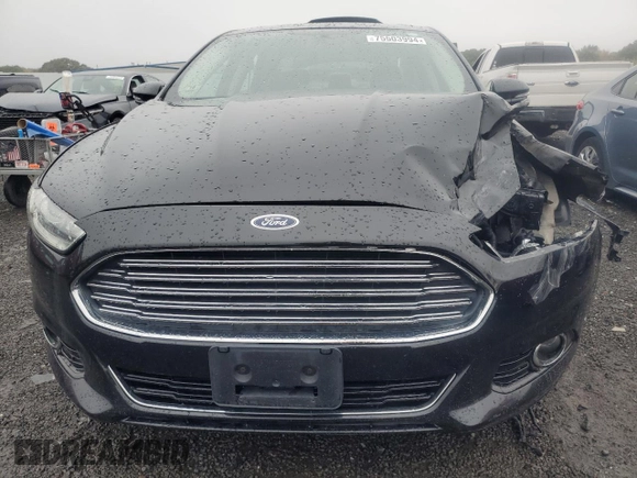 2013 Ford Fusion Titanium with VIN 3FA6P0K90DR299843, listed as a Copart auction lot 75503994 with 107,495 mi miles and Clean Title. Bid and sale history available at carsss.com. Image 5.