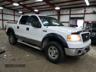 2006 Ford F-150 XLT with VIN 1FTPW14506FA22952, listed as a Copart auction lot 44345365 with 98,370 mi miles and Salvage Title. Bid and sale history available at carsss.com. Image 4.