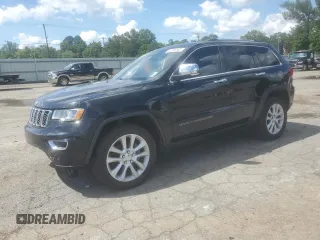 2017 Jeep Grand Cherokee Limited with VIN 1C4RJEBG6HC762772, listed as a Copart auction lot 62316665 with 142,961 mi miles and Salvage title. Bid and sale history available at DreamBid. Image 1.