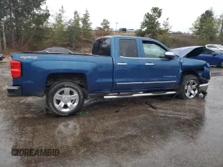 2015 Chevrolet Silverado 1500 LTZ with VIN 1GCVKSEC2FZ325719, listed as a Copart auction lot 79193314 with 0 mi miles and Salvage Title. Bid and sale history available at carsss.com. Image 3.