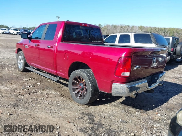 2015 Ram 1500 Big Horn with VIN 1C6RR6GT6FS702943, listed as a IAAI auction lot 41222145 with 145,268 mi miles. Bid and sale history available at carsss.com. Image 3.