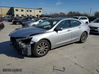 2018 Acura TLX with VIN 19UUB1F32JA008455, listed as a Copart auction lot 42176265 with 108,376 mi miles and Salvage Title. Bid and sale history available at carsss.com. Image 1.