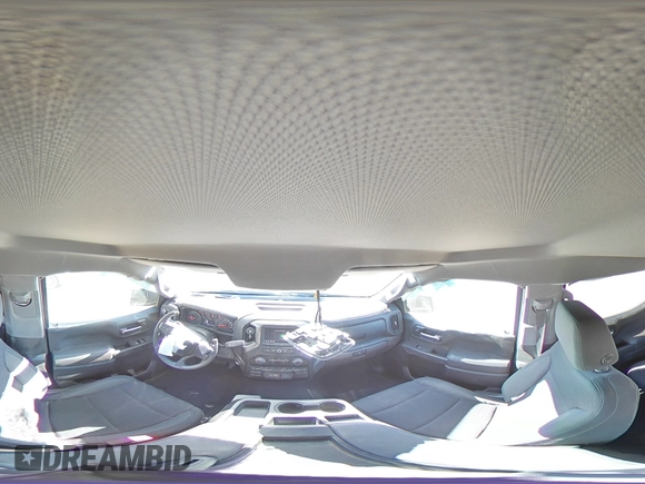 2022 Chevrolet Silverado 1500 Custom Trail Boss with VIN 3GCUDCETXNG649141, listed as a Copart auction lot 43565075 with 53,898 mi miles and Salvage Title. Bid and sale history available at DreamBid. Image 13.