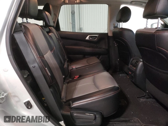 2020 Nissan Pathfinder SL z VIN 5N1DR2CMXLC615610, wystawiony jako Copart lot #47759545 z przebiegiem 58 269 mil mil oraz Szkoda całkowita • Salvage title. Historia ofert i sprzedaży dostępna na DreamBid. Obrazek 12.