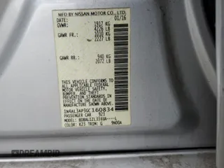 2016 Nissan Altima SV with VIN 1N4AL3AP3GC160834, listed as a Copart auction lot 48083925 with 132,797 mi miles and Salvage Title. Bid and sale history available at carsss.com. Image 14.