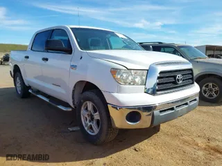2008 Toyota Tundra 4WD Truck with VIN 5TFDV54128X076597, listed as a IAAI auction lot 41602163 with 1 mi miles. Bid and sale history available at carsss.com. Image 1.