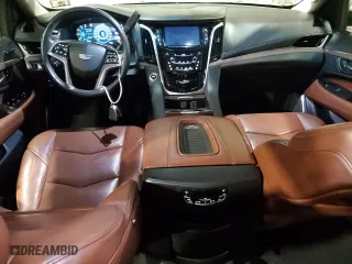 2018 Cadillac Escalade Premium Luxury with VIN 1GYS4CKJ9JR312572, listed as a Copart auction lot 42910345 with 146,172 mi miles and Salvage Title. Bid and sale history available at carsss.com. Image 8.
