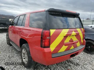 2016 Chevrolet Tahoe Commercial with VIN 1GNSKFEC6GR335043, listed as a Copart auction lot 42378045 with 114,690 mi miles and Salvage title. Bid and sale history available at DreamBid. Image 2.