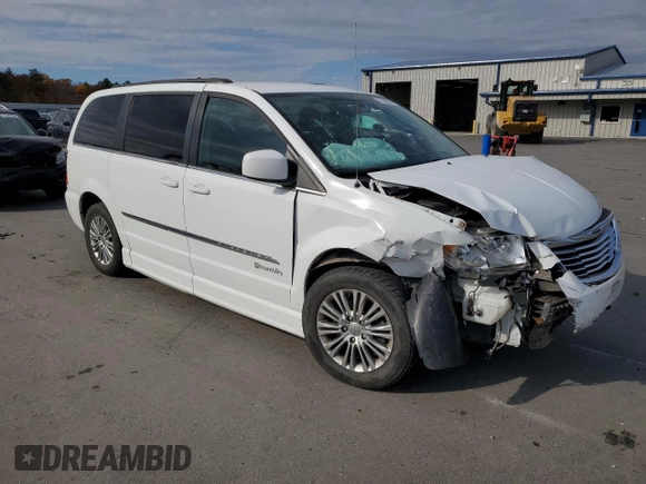 2016 Chrysler Town & Country Touring-L with VIN 2C4RC1CG7GR118883, listed as a Copart auction lot 77648094 with 64,200 mi miles and Salvage Title. Bid and sale history available at carsss.com. Image 4.