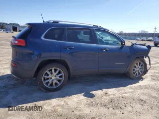 2018 Jeep Cherokee Limited with VIN 1C4PJMDX3JD530970, listed as a Copart auction lot 45639065 with 141,241 mi miles and Salvage Title. Bid and sale history available at carsss.com. Image 3.
