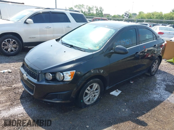 2014 Chevrolet Sonic LT with VIN 1G1JC5SH8E4168554, listed as a IAAI auction lot 42129823 with 276,709 mi miles and . Bid and sale history available at DreamBid. Image 2.