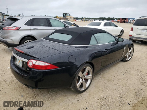 2008 Jaguar XK with VIN SAJWA44C489B21175, listed as a Copart auction lot 74345944 with Not Provided miles and Salvage Title. Bid and sale history available at carsss.com. Image 3.
