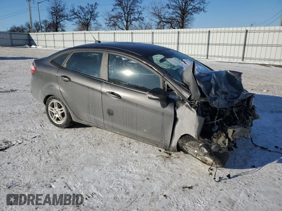 2017 Ford Fiesta SE with VIN 3FADP4BJ2HM167307, listed as a Copart auction lot 88909775 with Not Provided miles and Salvage Title. Bid and sale history available at carsss.com. Image 4.