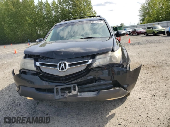 2007 Acura MDX Sport with VIN 2HNYD28867H503559, listed as a Copart auction lot 55153715 with 182,947 mi miles and Salvage Title. Bid and sale history available at DreamBid. Image 5.