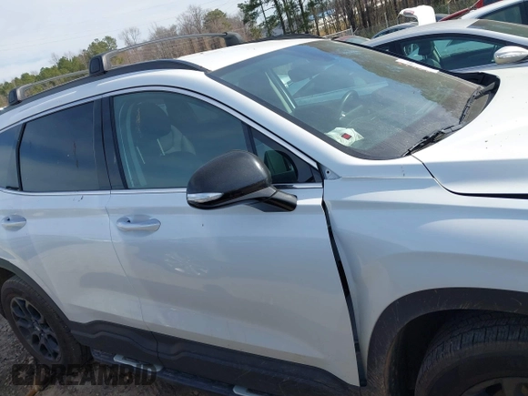 2023 Hyundai Santa Fe XRT with VIN 5NMS64AJ9PH497355, listed as a IAAI auction lot 41667596 with 67,584 mi miles. Bid and sale history available at carsss.com. Image 13.