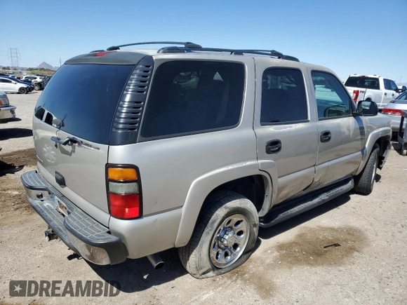 2006 Chevrolet Tahoe LS with VIN 1GNEC13V36R129761, listed as a Copart auction lot 49871565 with 170,047 mi miles and Salvage Title. Bid and sale history available at carsss.com. Image 3.