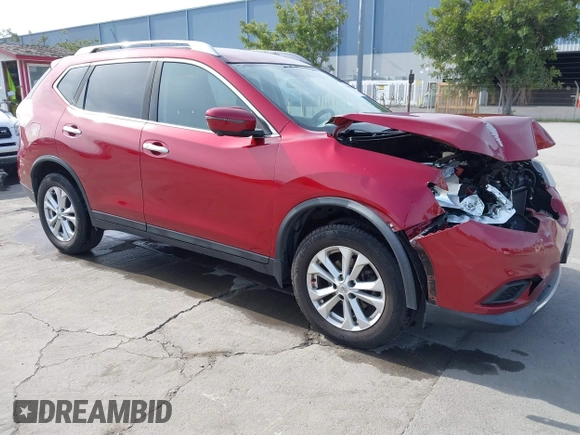 2016 Nissan Rogue SL with VIN 5N1AT2MV0GC798176, listed as a IAAI auction lot 41761640 with 106,491 mi miles and . Bid and sale history available at DreamBid. Image 1.