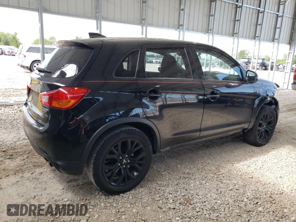 2017 Mitsubishi Outlander ES with VIN JA4AP3AU4HZ036519, listed as a Copart auction lot 56506095 with 100,275 mi miles and Clean title. Bid and sale history available at DreamBid. Image 3.