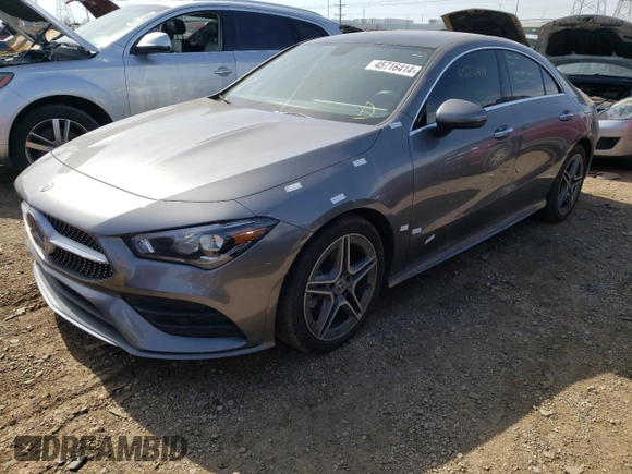 2022 Mercedes-Benz CLA 250 with VIN W1K5J4HB4NN320972, listed as a Copart auction lot 45716414 with 23,363 mi miles and . Bid and sale history available at DreamBid. Image 1.