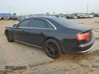 2012 Audi A8 с VIN WAURVAFD2CN017296, выставлен на аукционе Copart как лот 58752005 с пробегом Не указан миль и Чистый • Clean title. История ставок и продаж доступна на DreamBid. Изображение 2.