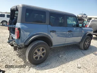 2024 Ford Bronco Big Bend with VIN 1FMDE7BH4RLB04707, listed as a Copart auction lot 50631485 with 3,626 mi miles and Salvage Title. Bid and sale history available at DreamBid. Image 3.