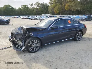 2016 Mercedes-Benz C 300 z VIN WDDWF4JB7GR145676, wystawiony jako Copart lot #56543495 z przebiegiem 43 350 mil mil oraz Szkoda całkowita • Salvage title. Historia ofert i sprzedaży dostępna na DreamBid. Obrazek 1.