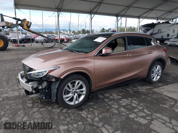 2017 Infiniti QX30 z VIN SJKCH5CP0HA021221, wystawiony jako IAAI lot #41771213 z przebiegiem 88 351 mil mil oraz . Historia ofert i sprzedaży dostępna na DreamBid. Obrazek 18.