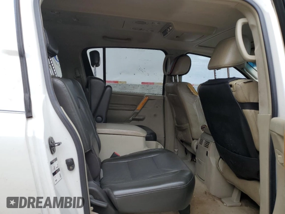 2005 Infiniti QX56 with VIN 5N3AA08C15N801291, listed as a Copart auction lot 42801095 with 730,377 mi miles and Salvage Title. Bid and sale history available at carsss.com. Image 11.
