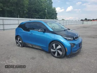 2017 BMW i3 with VIN WBY1Z8C51HV551437, listed as a Copart auction lot 60521015 with 64,343 mi miles and Salvage title. Bid and sale history available at DreamBid. Image 4.