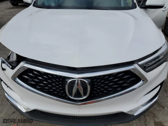 2020 Acura RDX w/Advance Pkg with VIN 5J8TC2H77LL016329, listed as a Copart auction lot 82338034 with 56,757 mi miles and Salvage Title. Bid and sale history available at carsss.com. Image 12.