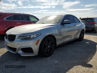 2017 BMW 2 Series M240i with VIN WBA2G1C38HV639531, listed as a Copart auction lot 74991384 with 89,581 mi miles and Non Repairable. Bid and sale history available at carsss.com. Image 1.