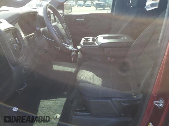 2020 Chevrolet Silverado 1500 Custom with VIN 1GCRWBEH0LZ311492, listed as a Copart auction lot 87042804 with 112,551 mi miles and Salvage Title. Bid and sale history available at carsss.com. Image 7.