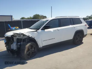 2021 Jeep Grand Cherokee Altitude z VIN 1C4RJKAG0M8209063, wystawiony jako Copart lot #53648345 z przebiegiem 56 734 mil mil oraz Tytuł czysty. Historia ofert i sprzedaży dostępna na DreamBid. Obrazek 1.