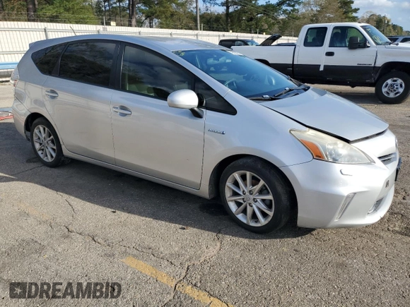 2012 Toyota Prius Two with VIN JTDZN3EUXC3143823, listed as a Copart auction lot 49598895 with 200,767 mi miles and Salvage Title. Bid and sale history available at DreamBid. Image 4.