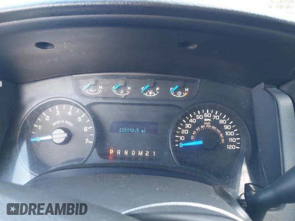 2014 Ford F-150 XL with VIN 1FTFX1CF9EKF39644, listed as a IAAI auction lot 41160445 with 239,110 mi miles. Bid and sale history available at carsss.com. Image 7.