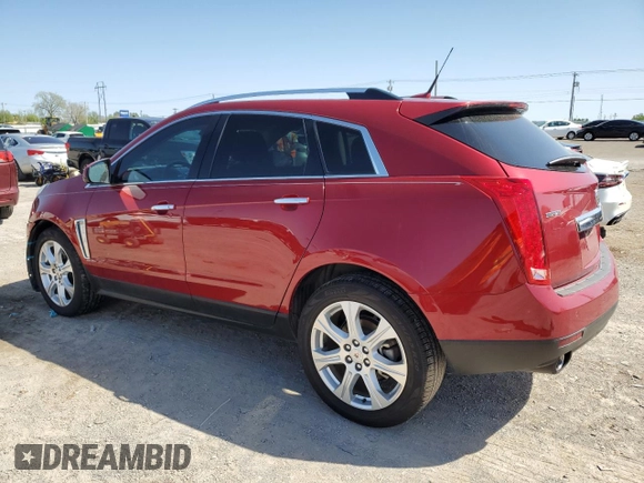 2013 Cadillac SRX Performance Collection with VIN 3GYFNDE36DS628613, listed as a Copart auction lot 52158015 with 93,382 mi miles and Salvage Title. Bid and sale history available at carsss.com. Image 2.