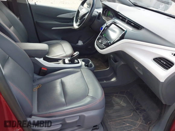 2020 Chevrolet Bolt EV Premier with VIN 1G1FZ6S03L4128822, listed as a IAAI auction lot 42708559 with 38,411 mi miles and . Bid and sale history available at DreamBid. Image 5.