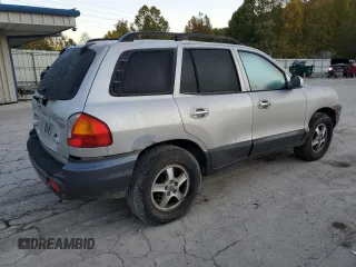 2003 Hyundai Santa Fe LX with VIN KM8SC73E63U536654, listed as a Copart auction lot 76224694 with 191,977 mi miles and Salvage Title. Bid and sale history available at carsss.com. Image 3.