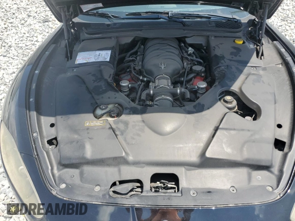 2011 Maserati GranTurismo S with VIN ZAM45KLA9B0059436, listed as a Copart auction lot 55851475 with Not provided miles and Clean title. Bid and sale history available at DreamBid. Image 11.