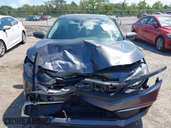 2019 Honda Civic Sedan LX with VIN 2HGFC2F64KH596741, listed as a IAAI auction lot 41944706 with 88,832 mi miles. Bid and sale history available at carsss.com. Image 12.