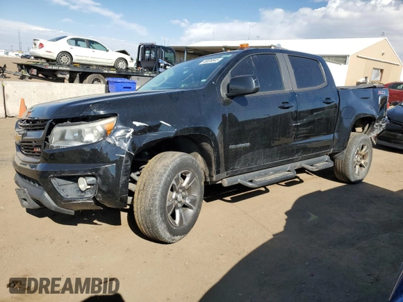 2017 Chevrolet Colorado 4WD Z71 with VIN 1GCGTDEN2H1142826, listed as a Copart auction lot 46926845 with 152,544 mi miles and Salvage title. Bid and sale history available at DreamBid. Image 1.