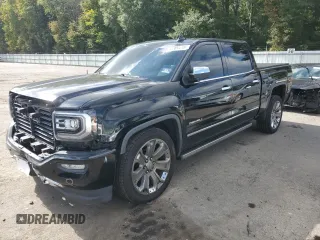 2018 GMC Sierra 1500 Denali z VIN 3GTU2PEJ3JG523077, wystawiony jako Copart lot #72094704 z przebiegiem 117 756 mil mil oraz Szkoda całkowita • Salvage title. Historia ofert i sprzedaży dostępna na DreamBid. Obrazek 1.