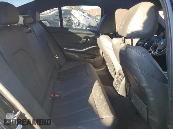 2019 BMW 3 Series 330i with VIN WBA5R1C56KFH13378, listed as a Copart auction lot 89337835 with 31,198 mi miles and Salvage Title. Bid and sale history available at carsss.com. Image 10.