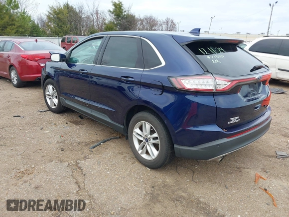 2016 Ford Edge SEL with VIN 2FMPK3J97GBB02701, listed as a IAAI auction lot 41104784 with 95,510 mi miles. Bid and sale history available at carsss.com. Image 3.